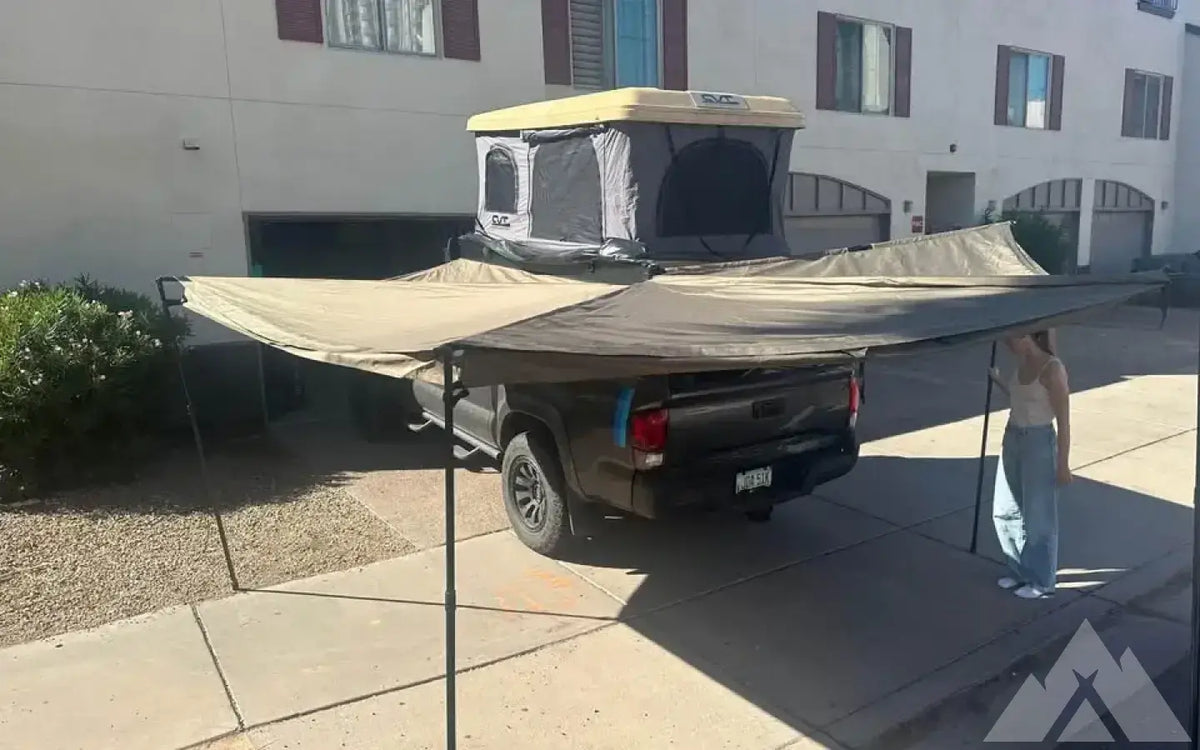 Rhino Rack Batwing Awning 270 Overland Camping Set — used camp awnings for sale (photo 4) — photo 4