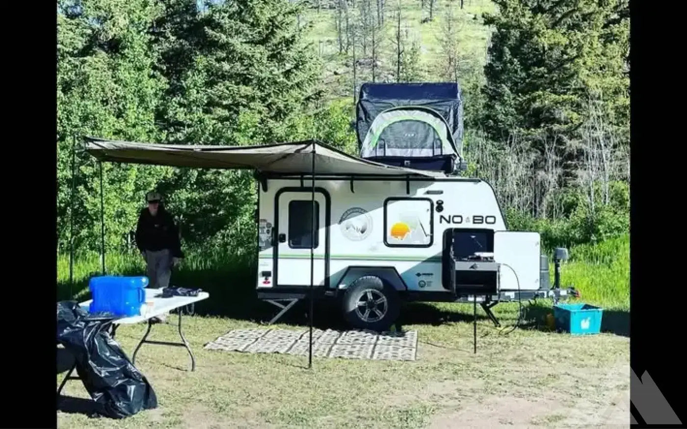 Rhino Rack Batwing Awning (right) 270 degree — used camp awnings for sale — photo 1