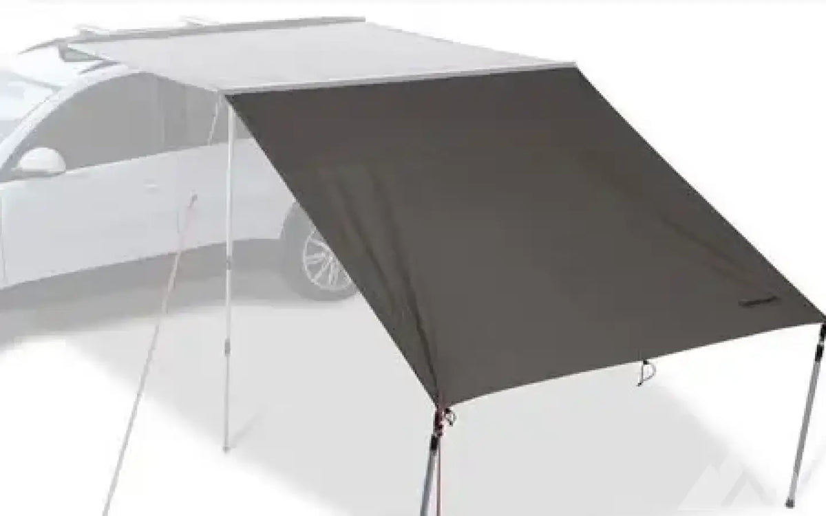 Rhino Rack BATWING COMPACT 270 degree AWNING LEFT — used camp awnings for sale (photo 2) — photo 2