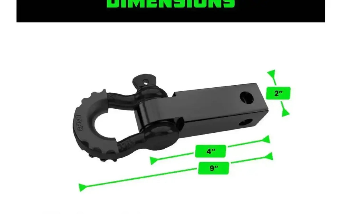 Rhino USA Kinetic Rope Recovery Kit + 2” Shackle — new gear for sale (photo 7) — photo 7