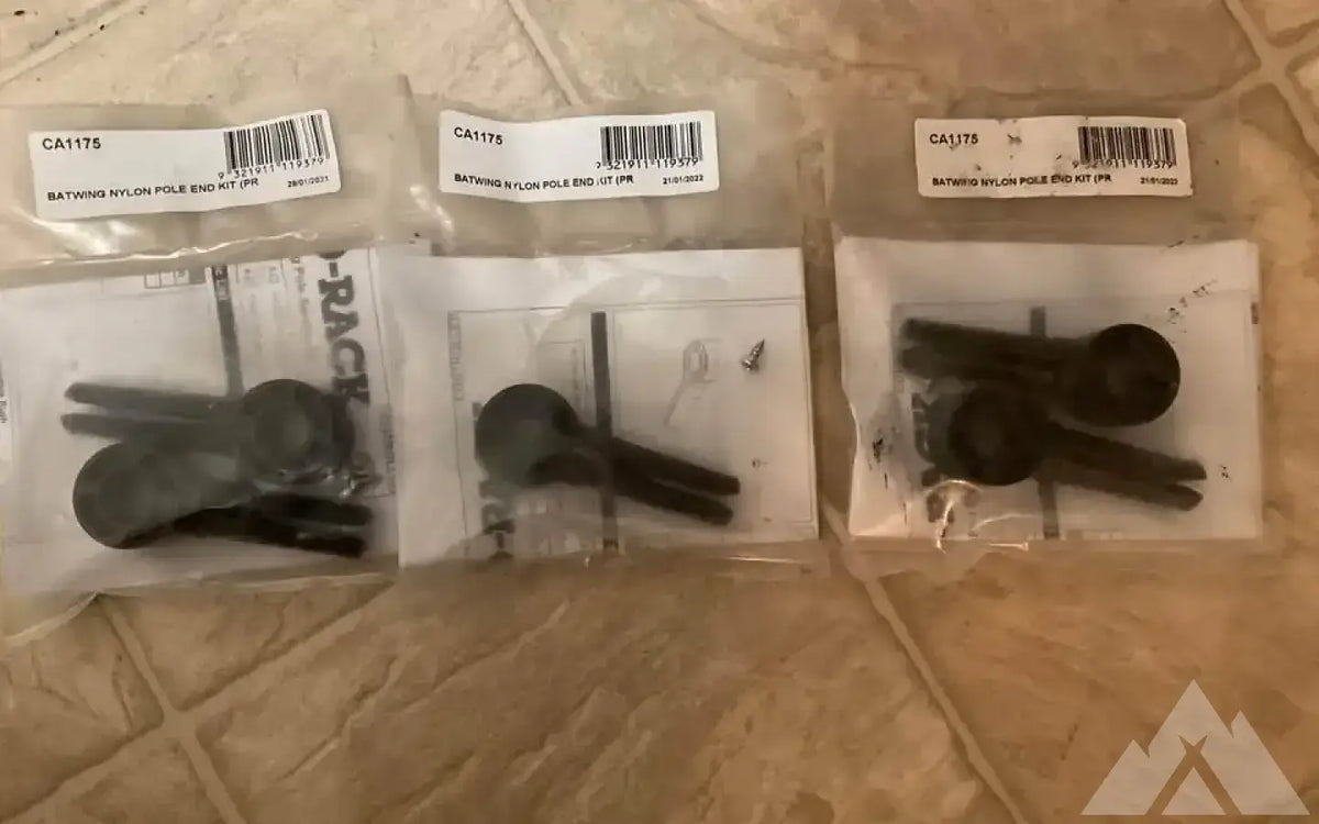 Rhinorack Batwing Awning Pole Ends — used camp awnings for sale (photo 2) — photo 2
