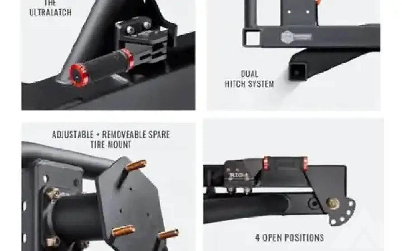 RiG’d Ultraswing out tire carrier for your RiG!.. — used tire carriers & swing outs for sale (photo 4)