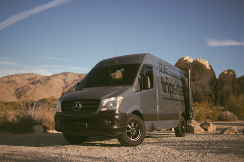 Welcome to The Trip Sitter Van! overland rental
