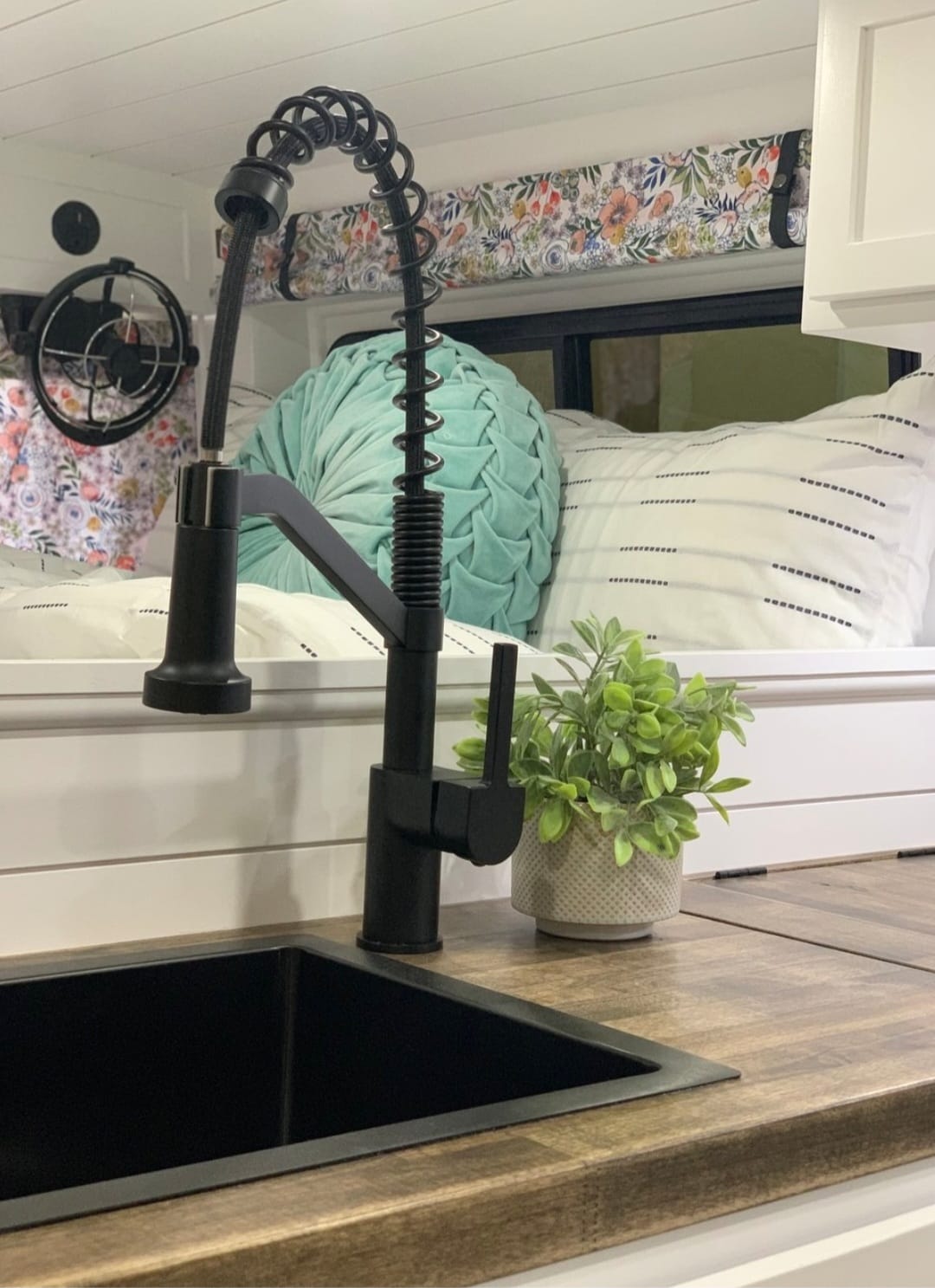 wood counter