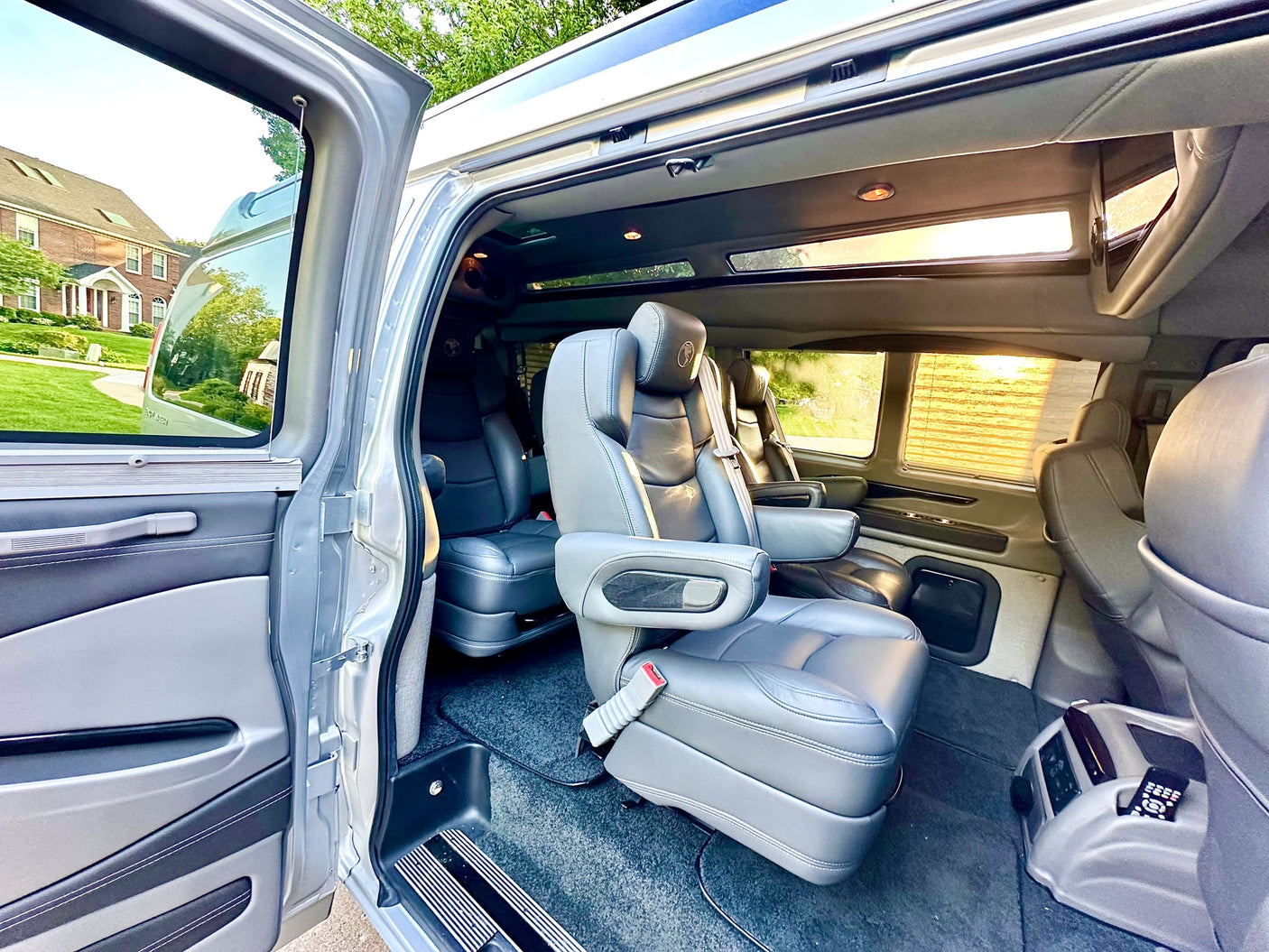 featuring plush seats