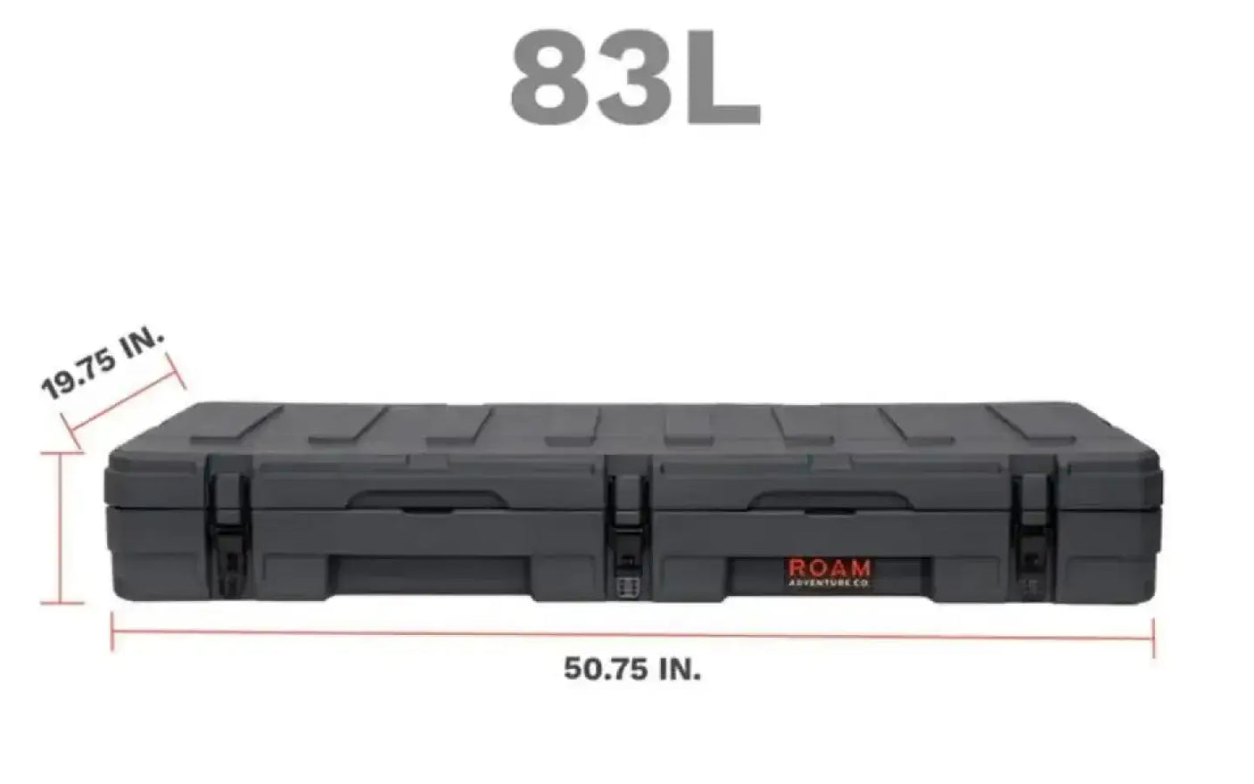 ROAM Adventure 83L Rugged Case — used cases & cargo boxes for sale (photo 7)