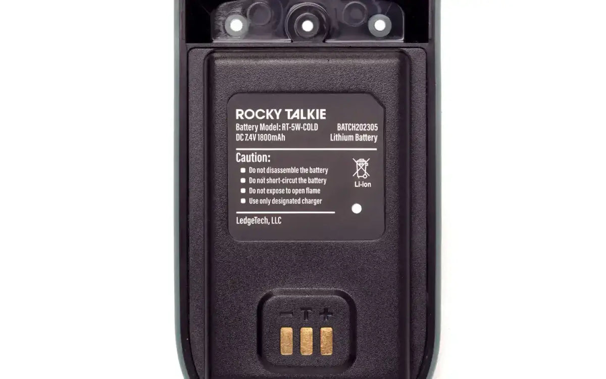 Rocky Talkie 5 Watt Radio replacement battery — new gear for sale (photo 2) — photo 2