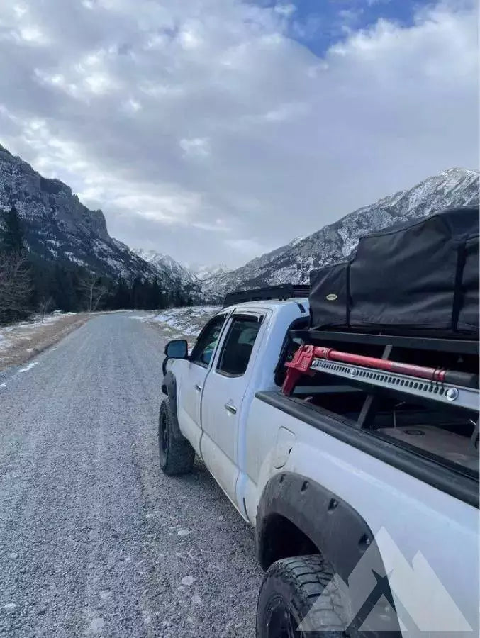 Rooftop tent and truck rack — used rooftop tents for sale (photo 3) — photo 3