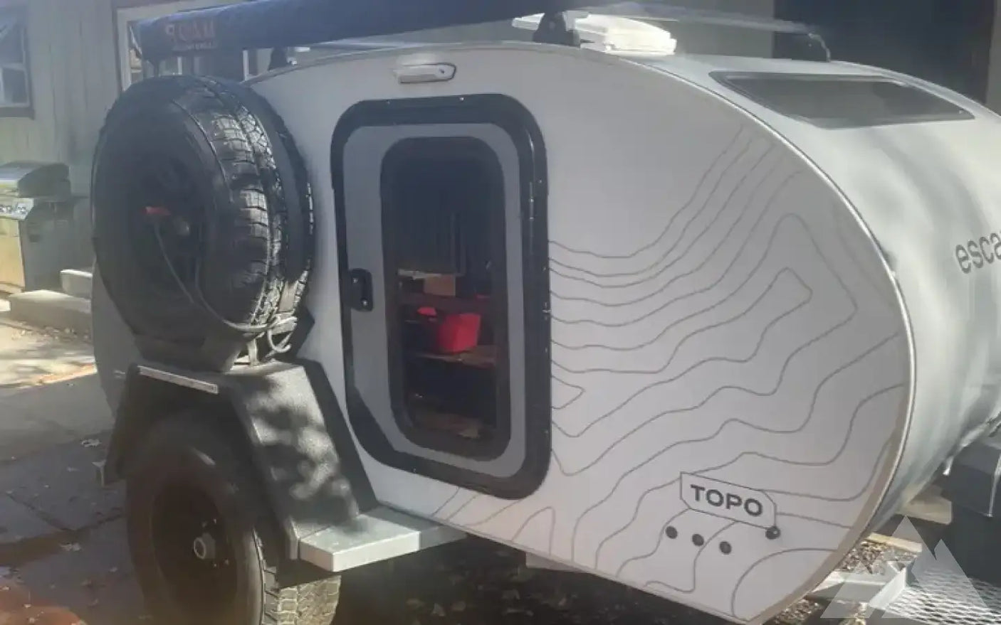 Rugged Teardrop for Backcountry Camping — used overland trailer for sale in Placerville, CA (photo 3)