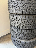 Set of 4 Falken Wildpeak all terrain tires - for JEEP or truck