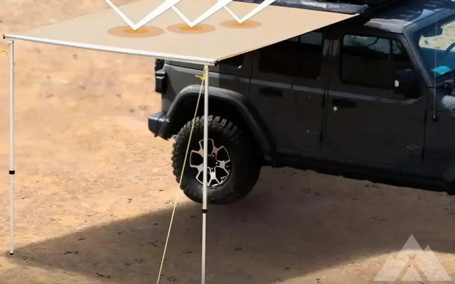 Samout 6.6ft x 10ft Rooftop Awning — photo 3