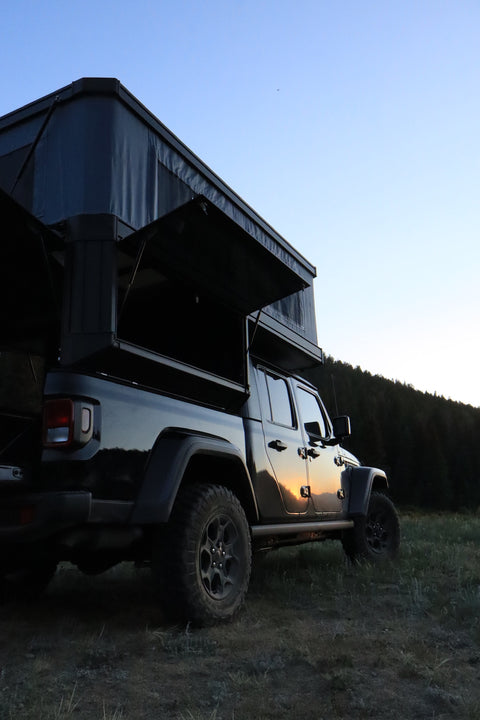 Tune Outdoor M1 on 2023 Jeep Gladiator Willys overland rental