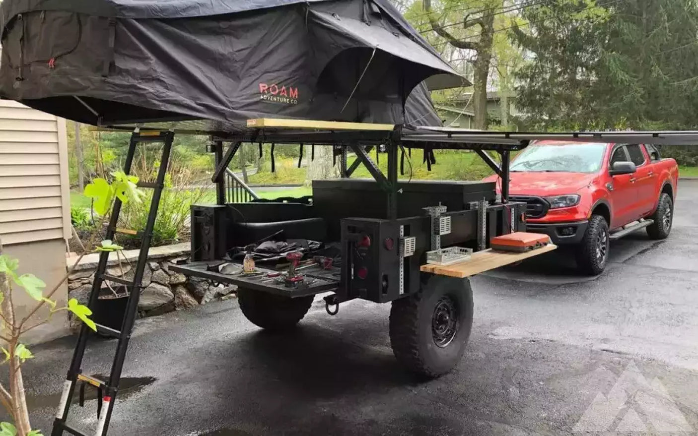 Schutt M1101 Custom Travel Trailer — used overland trailer for sale in Wilmington, NC (photo 10)
