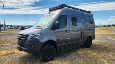 2025 AWD Winnebago Revel 44E "Elroy" Unlimited Miles Montana + Starlink overland rental
