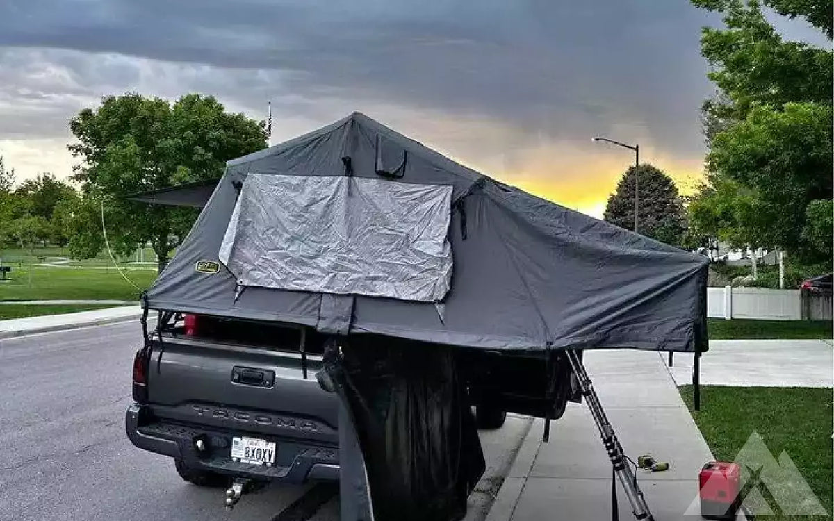 Smittybilt gen 2 xl rooftop tent with dv8 rack — used rooftop tents for sale (photo 2) — photo 2