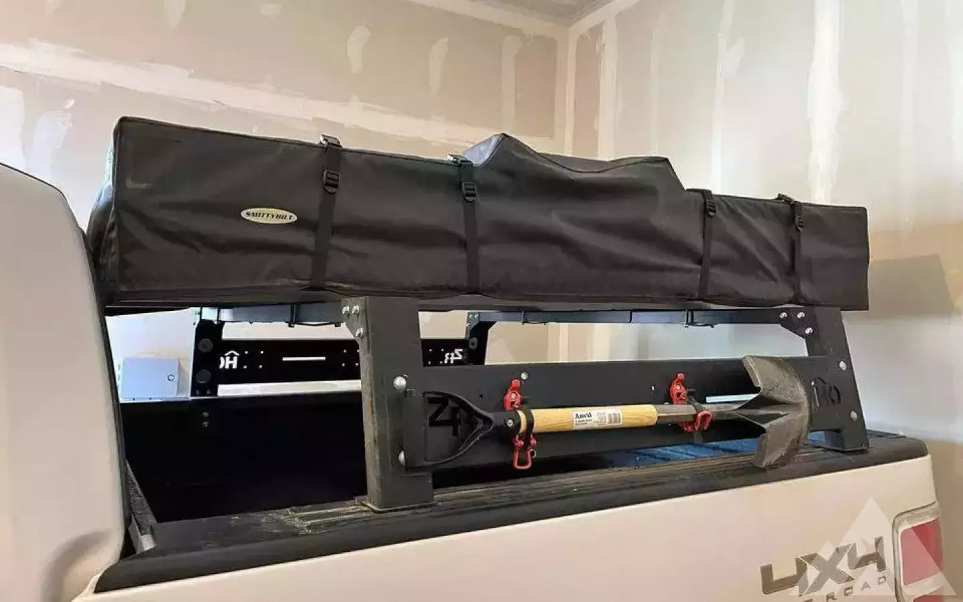 Smittybilt overland xl roof top tent and bed rack — used rooftop tents for sale (photo 2) — photo 2