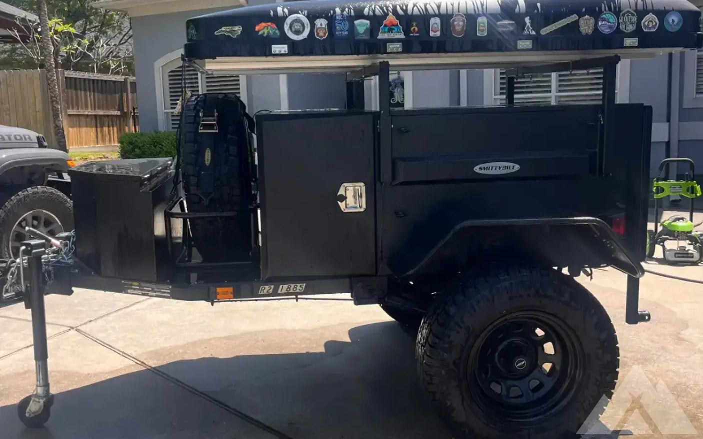 Smittybilt Overlanding Trailer W iKamper 2.0 RTT — used overland trailer for sale in Montgomery, TX (photo 2)