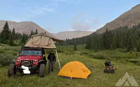 Smittybilt rooftop tent and annex