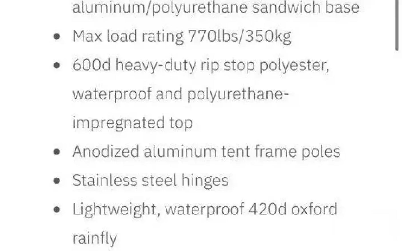 Smittybuilt Gen2 overland xl tent — used rooftop tents for sale (photo 3)