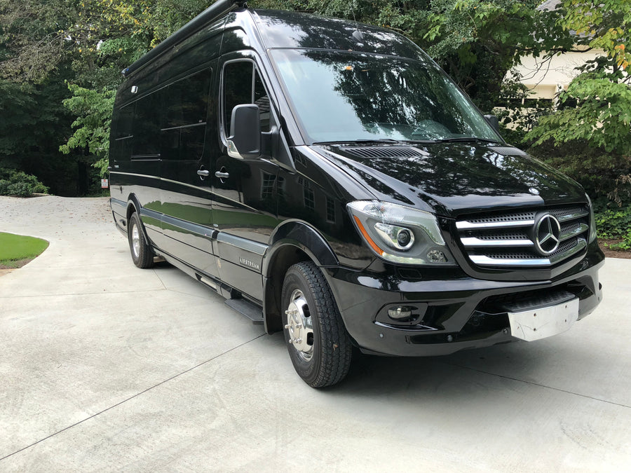 Black Airstream Mercedes-Benz Sprinter RV rental