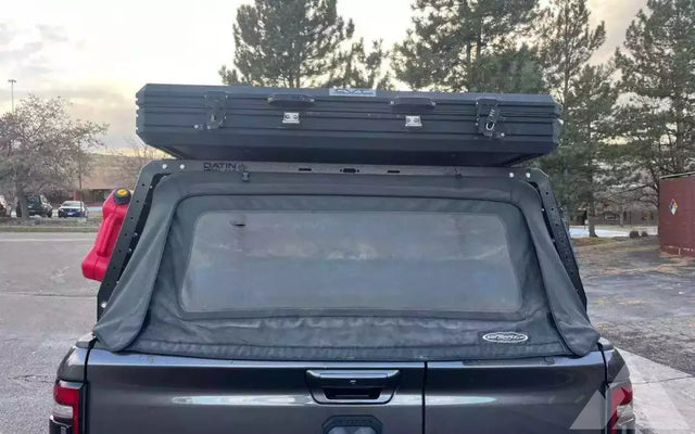 Softopper Canopy/DatinFab Rack w/ CVT Rooftop Tent — photo 3