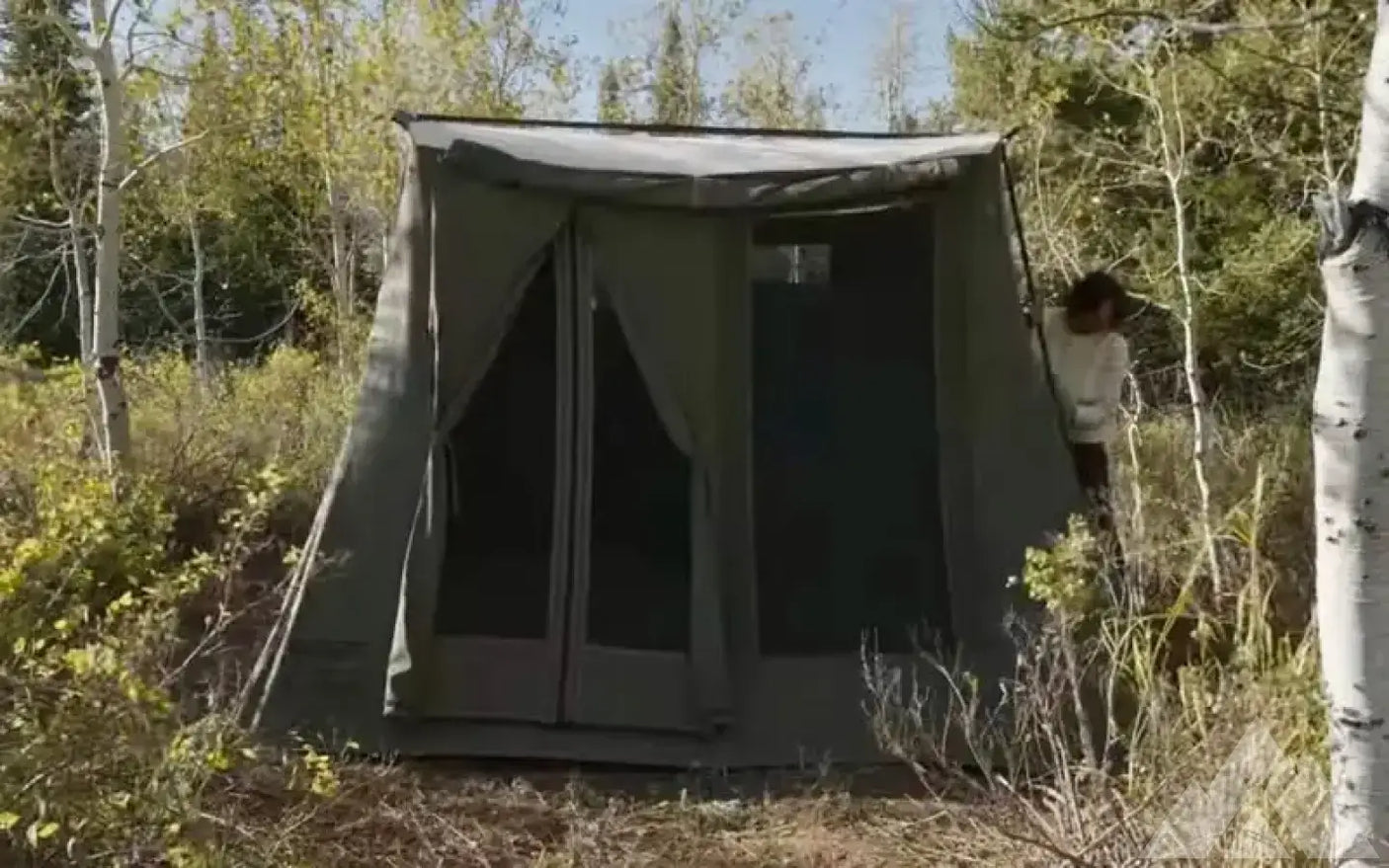 Springbar Classic Jack 100 Canvas Tent (10’x10’) w — used tents & canopies for sale (photo 4)