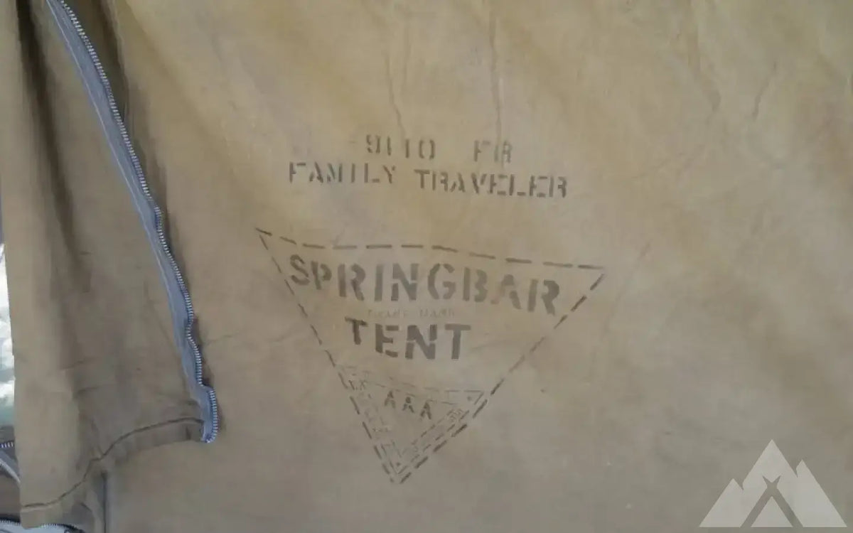 Springbar Family Traveler Canvas Tent — used tents & canopies for sale (photo 3) — photo 3