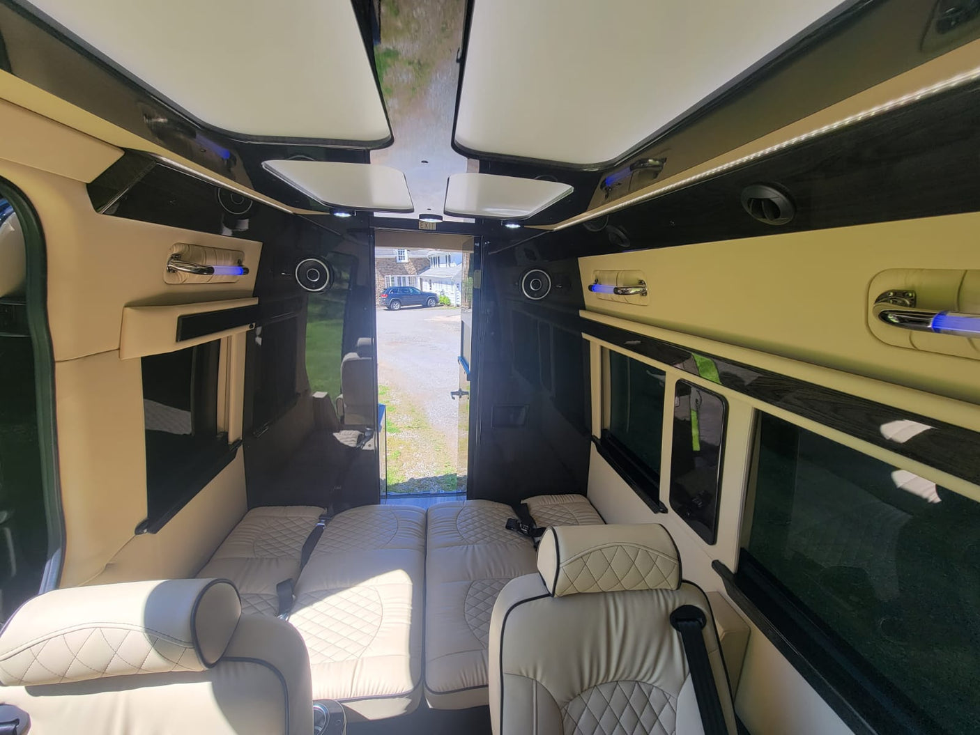 beige headliner