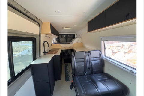 Professional converted "4x4 Luxury Sprinter Solar, Hot Shower, Diesel Heat overland rental