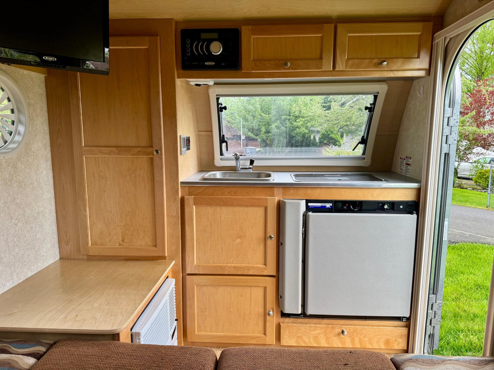 overhead cabinets