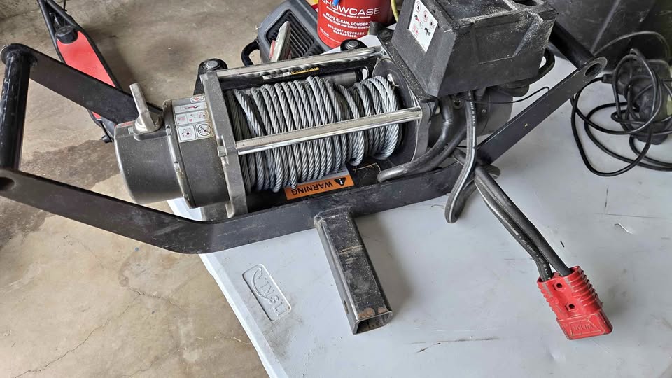 Warn Hitch Mounted Winch in Colorado Springs, CO (photo 1) — photo 1