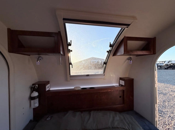 a small travel trailer