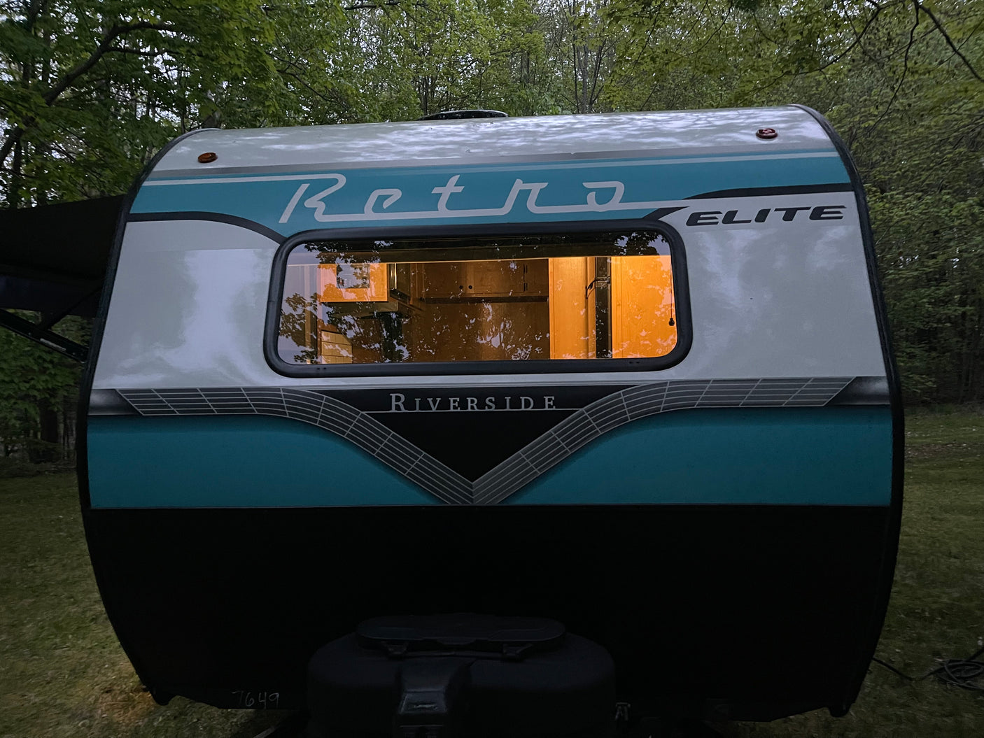 a light blue Keurig