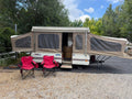 Vintage 1987 Coleman Pop-up Trailer