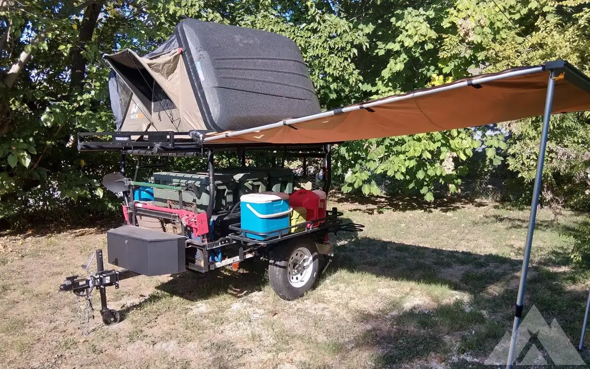 Tent trailer hunting/fishing overland trailer — used overland trailer for sale in Fort Worth, TX (photo 2) — photo 2