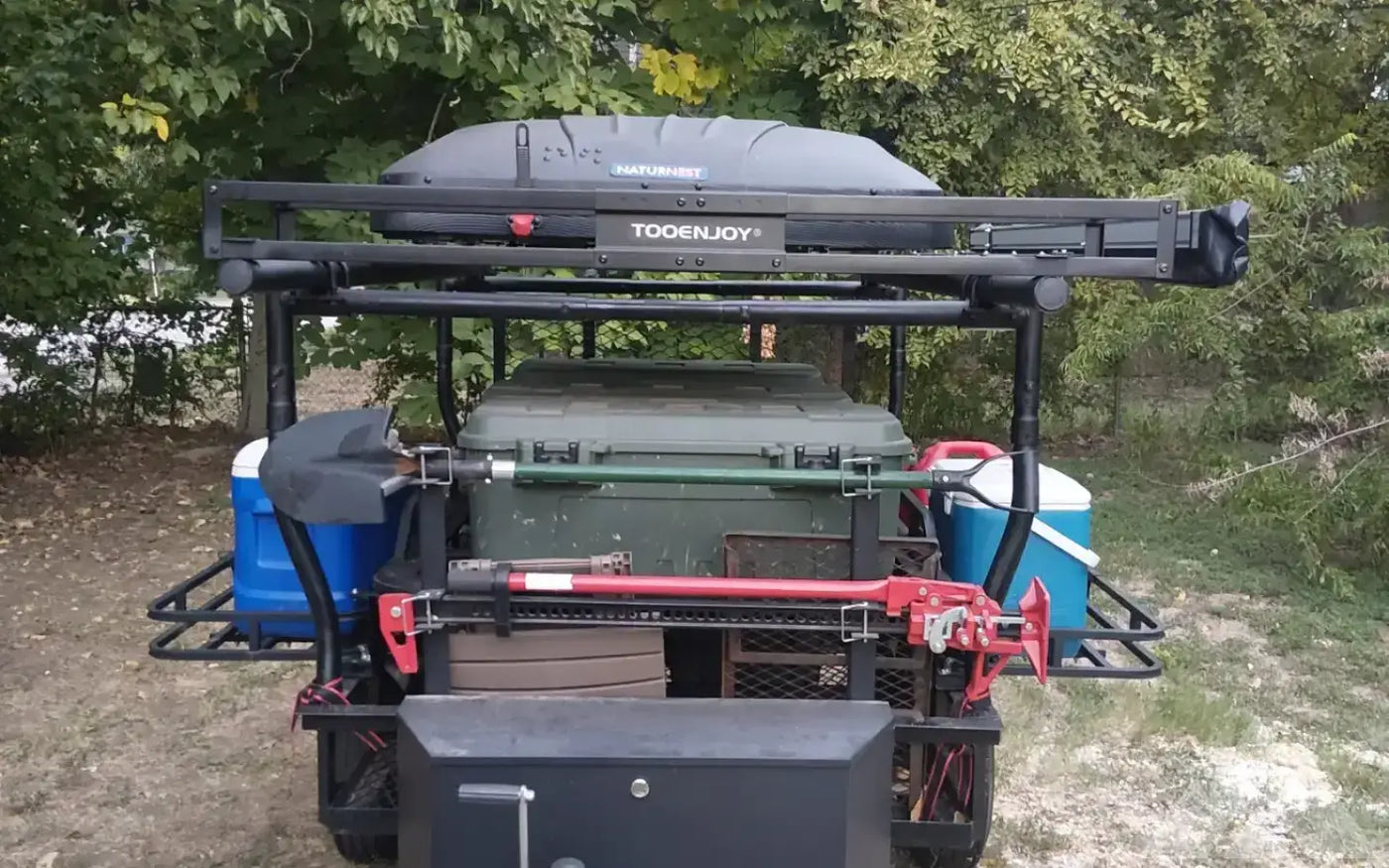 Tent trailer hunting/fishing overland trailer — used overland trailer for sale in Fort Worth, TX (photo 4) — photo 4