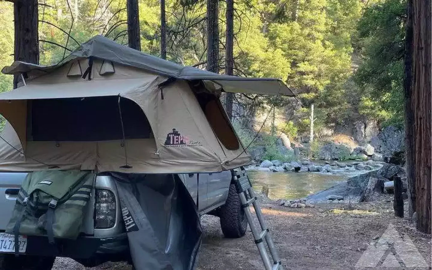 Tepui roof top tent and rack — used rooftop tents for sale