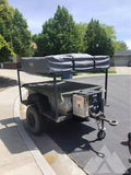 Tepui Tent Mounted On Custom Trailer