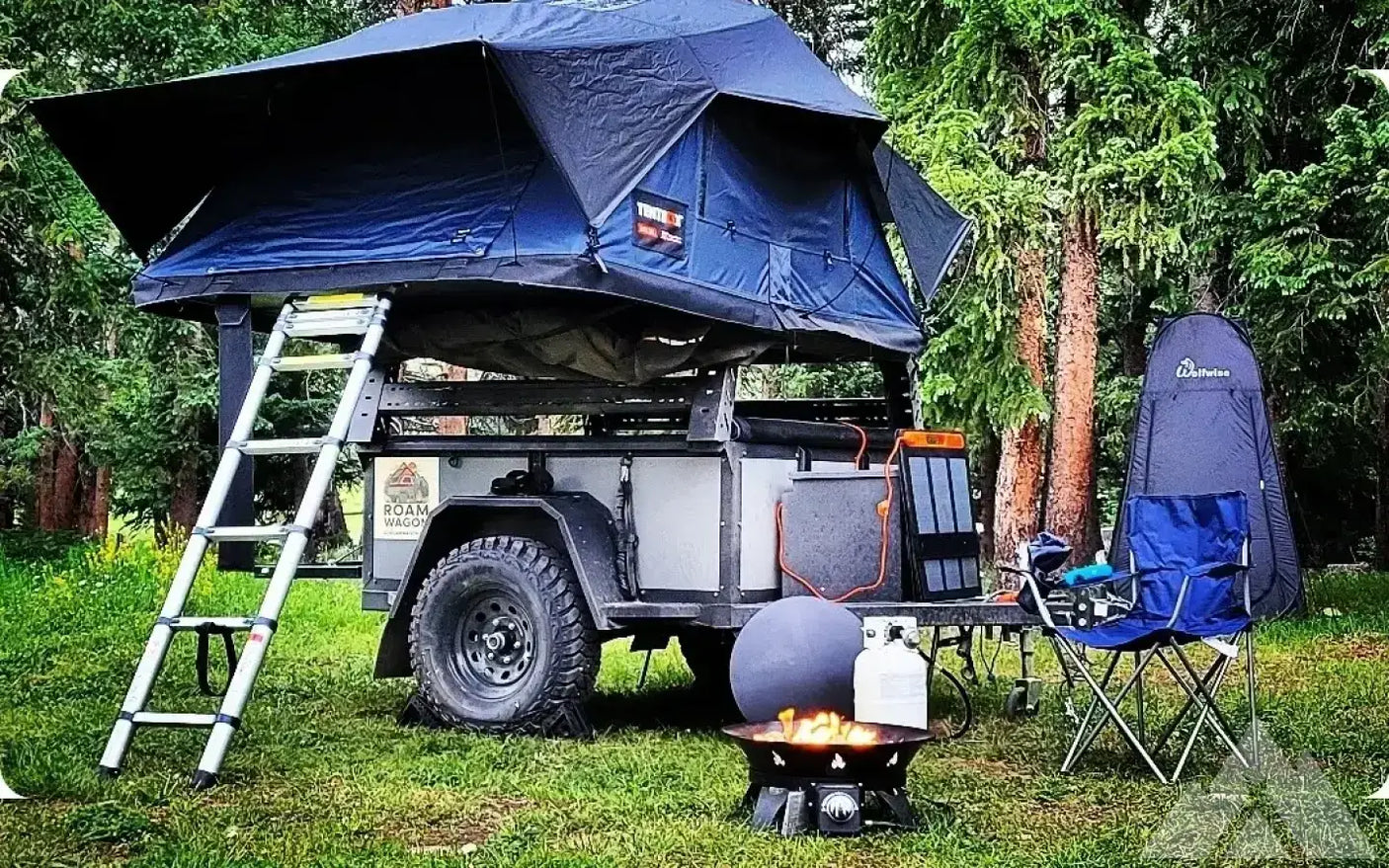 The Roam Wagon - Overland Trailer w/ 4 Person RTT — new overland trailer for sale in Lakewood, CO