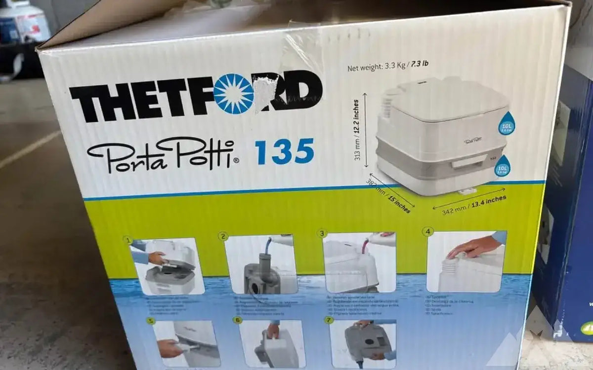 Thetford porta potti 135 — new showers & toilets for sale (photo 5) — photo 5