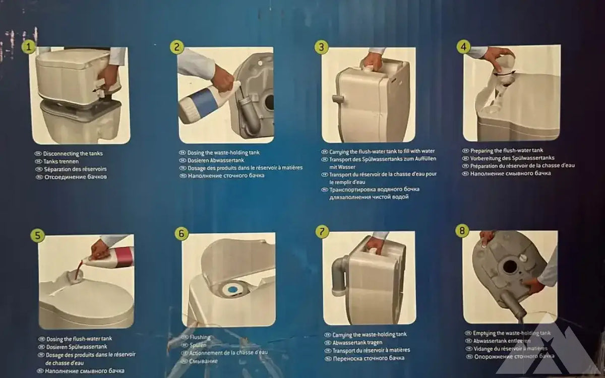 Thetford Porta Potti 565E Electric Pump Portable T — new showers & toilets for sale (photo 5) — photo 5