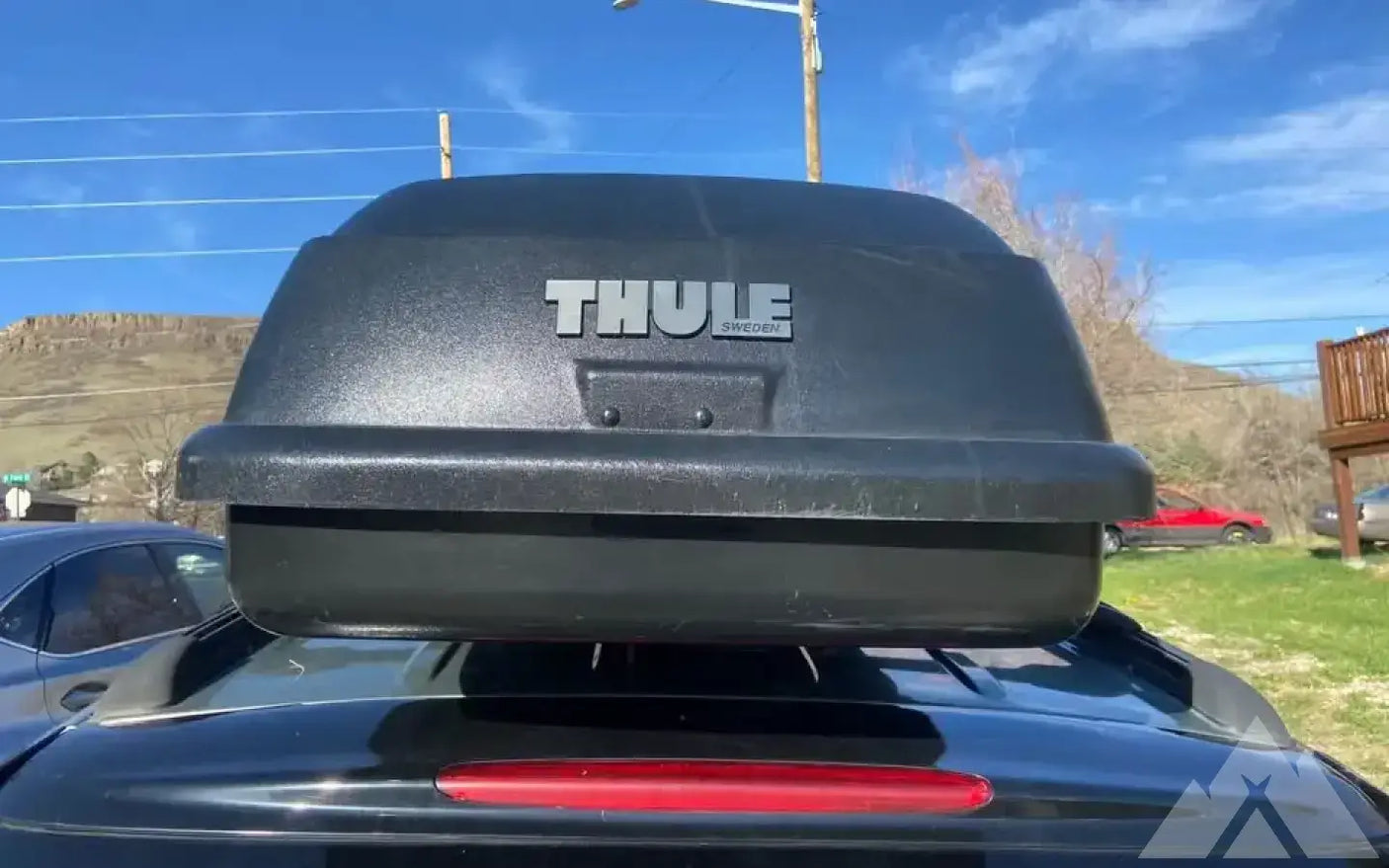 Thule mountaineer roof cargo box — used cases & cargo boxes for sale (photo 7)