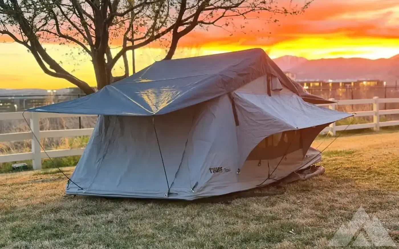 Thule Rooftop Tent + Thule Rack + Thule Awning — used rooftop tents for sale — photo 1