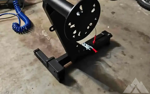 Tire carrier off road