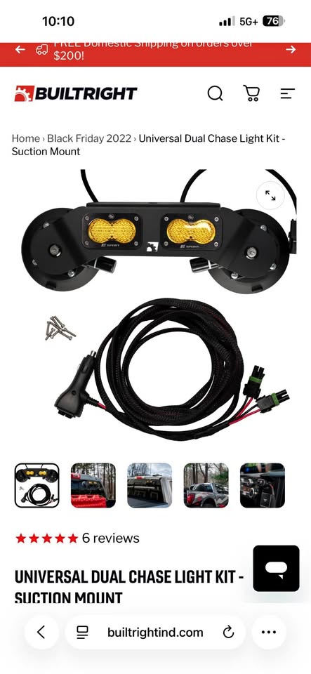 Off road Chase lights (Baja designed & built right industries) in Daly City, CA (photo 1) — photo 1