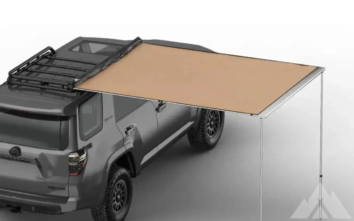 Tuff Stuff 6.5x8 Awning + Gobi Roof Rack Brackets — used camp awnings for sale (photo 4) — photo 4