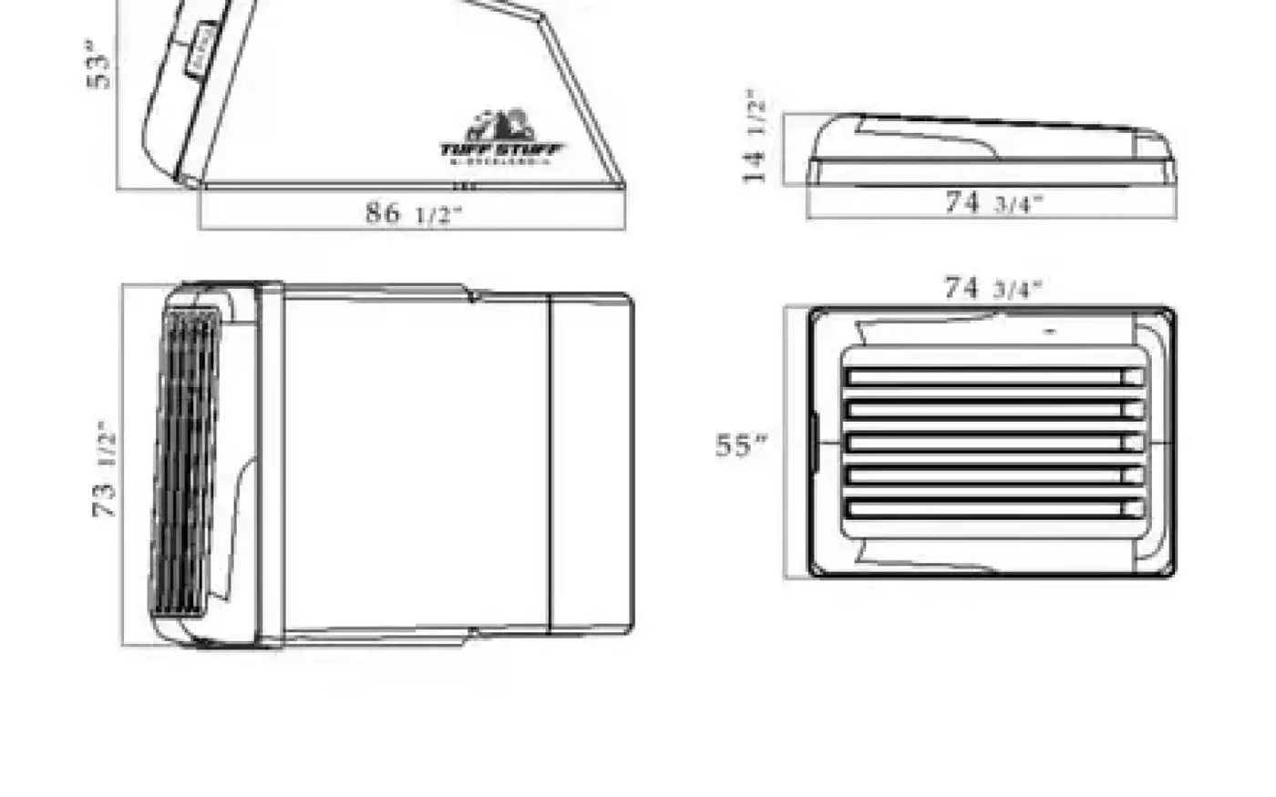 Tuff Stuff Alpha 3-person rooftop tent — used rooftop tents for sale (photo 9) — photo 9