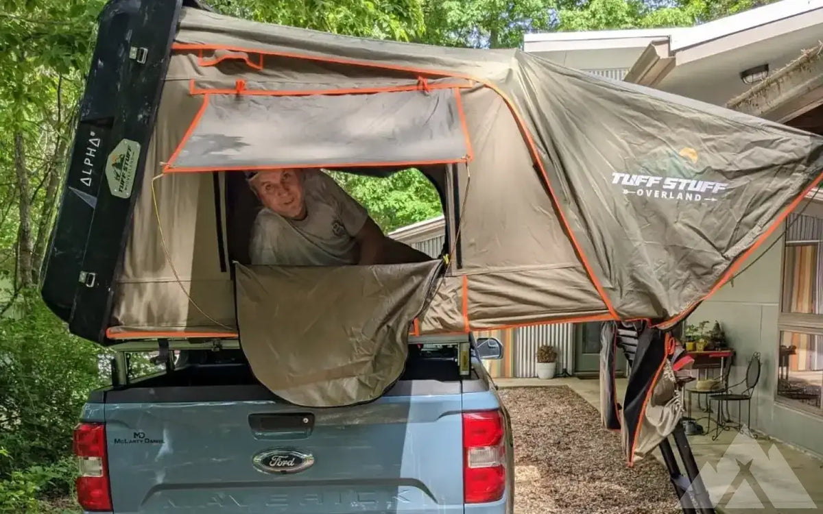 **SOLD**.TuffStuff Alpha I hardshell rooftop tent — used rooftop tents for sale (photo 3) — photo 3