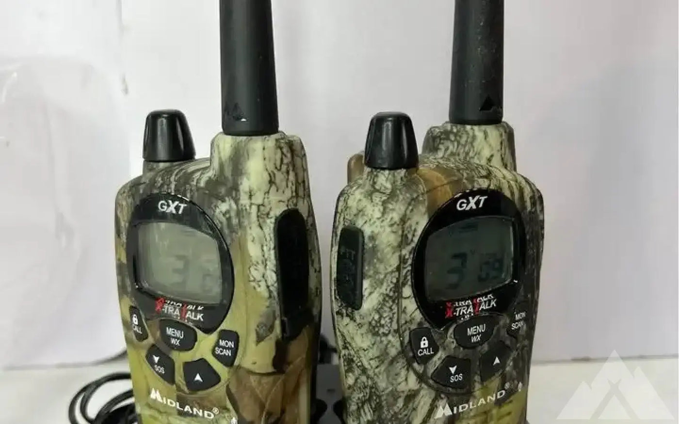 Two Midland GXT1050 Camo Two Way Radios w/Charger — used gear for sale (photo 2) — photo 2
