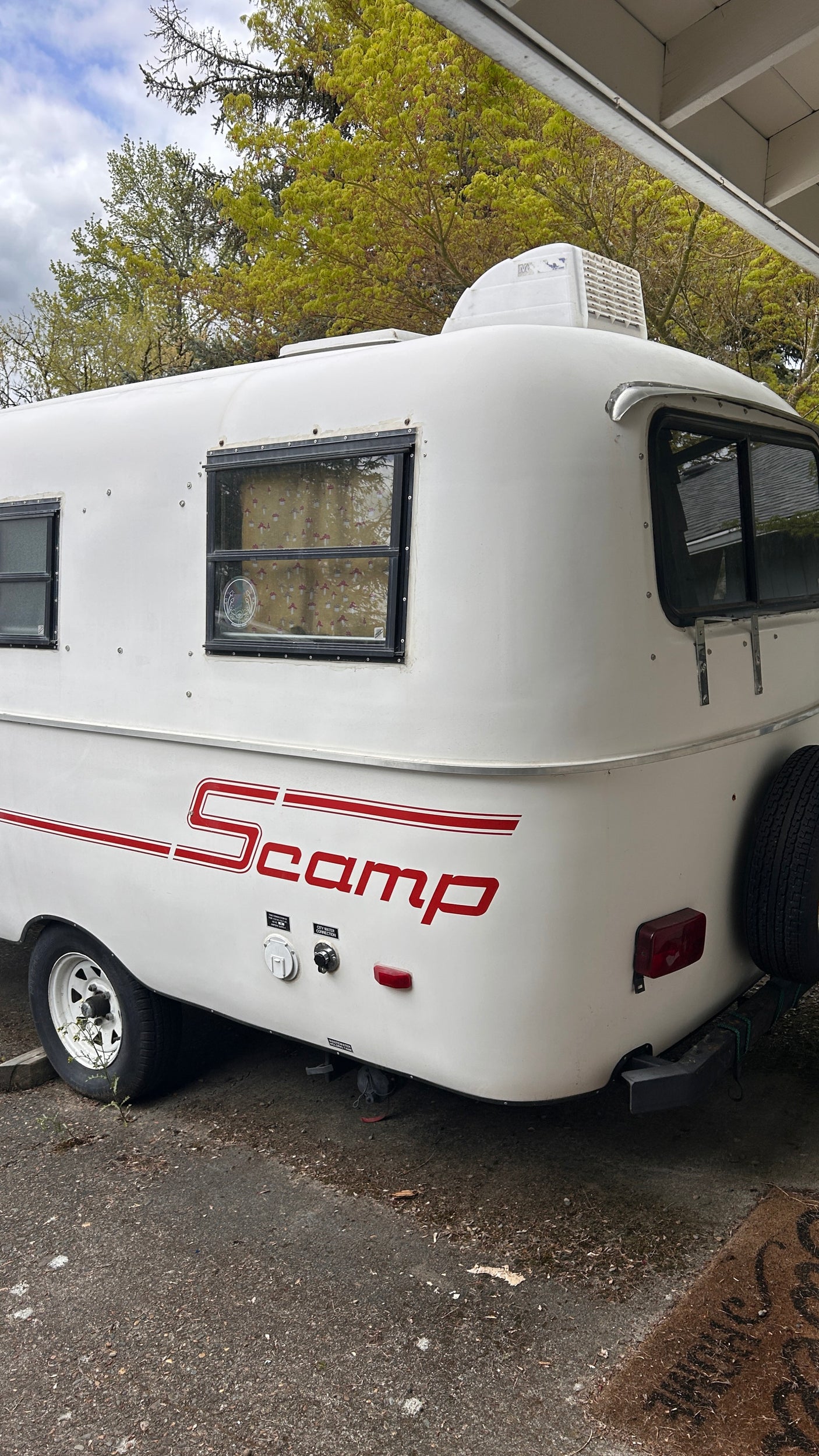 Mushroom Cottage on Wheels